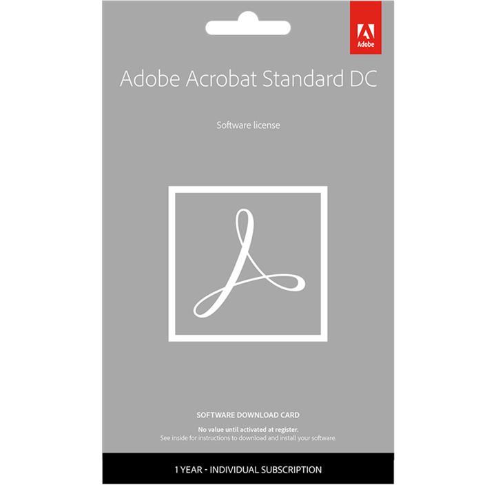 Adobe ADOBE ACRO STD DC WIN12M ESD 9337694045125