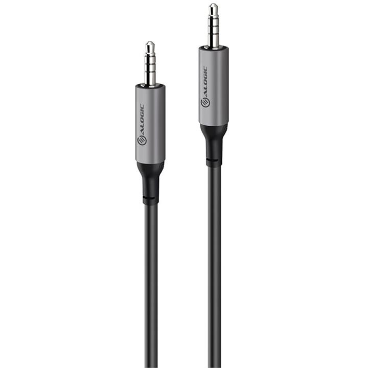 Alogic 3.5mm (Male) to 3.5mm (Male) Audio Cable ACM2RBK