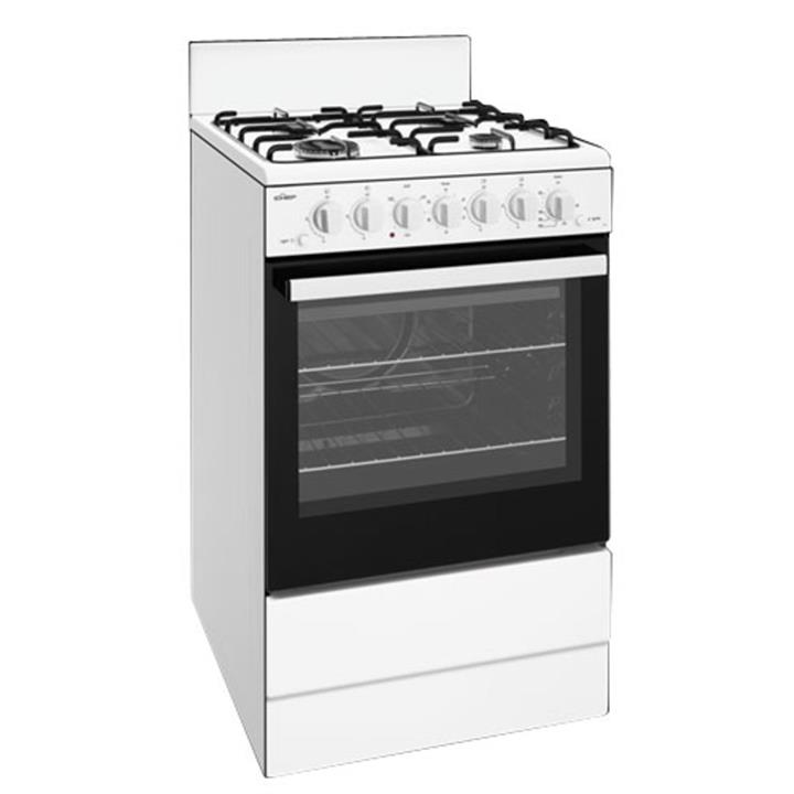 Chef 54cm Gas Freestanding Oven CFG504WBNG