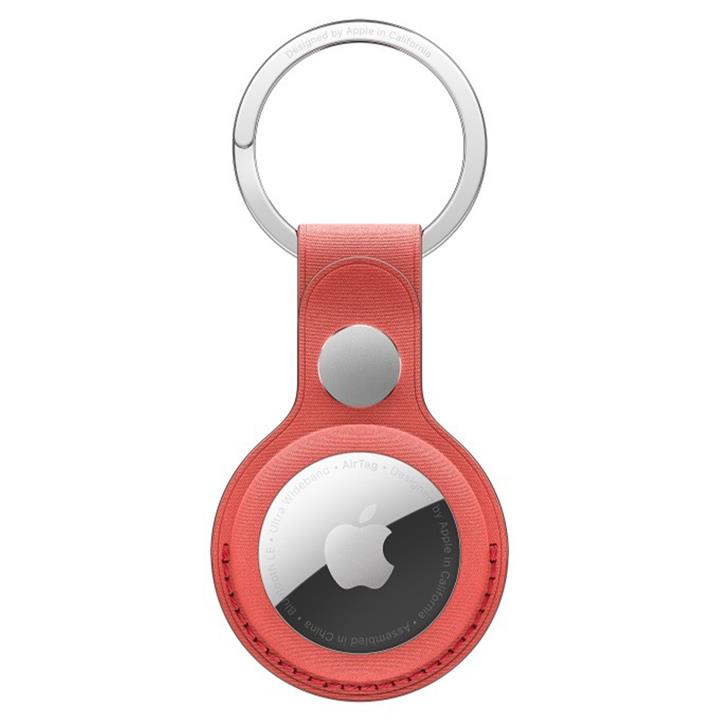Apple AirTag FineWoven Key Ring - Coral MT2M3FE/A