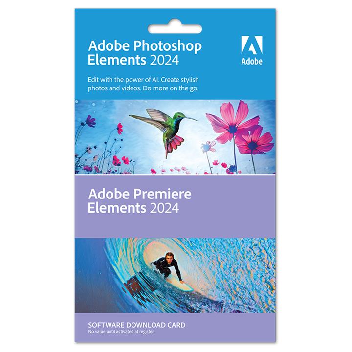 Adobe Photoshop & Premiere Elements 2024 WIN ESD 9337694083158