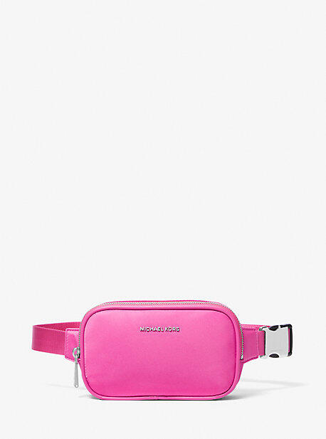 MK Cara Small Nylon Belt Bag - Pink - Michael Kors
