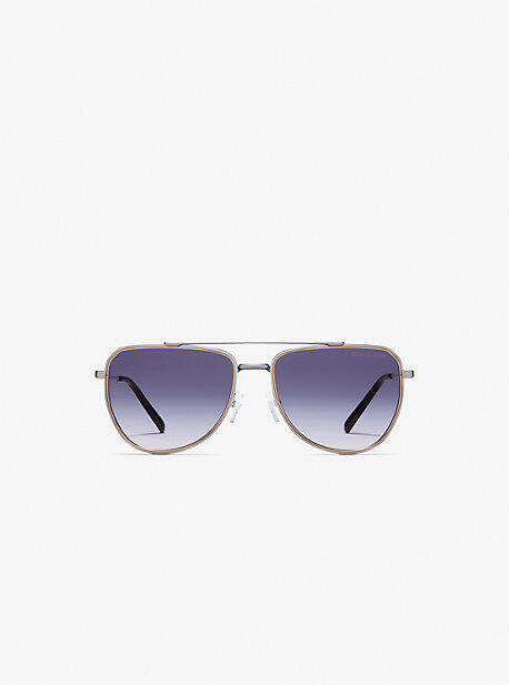 MK Whistler Sunglasses - Silver - Michael Kors
