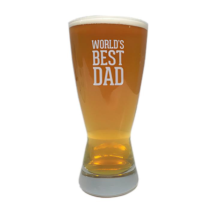 World's Best Dad Beer Glass