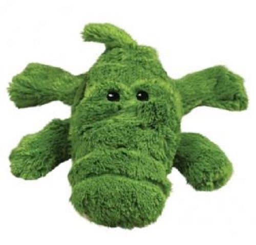 3 x KONG Cozie - Low Stuffing Snuggle Dog Toy - Ali the Alligator - Medium