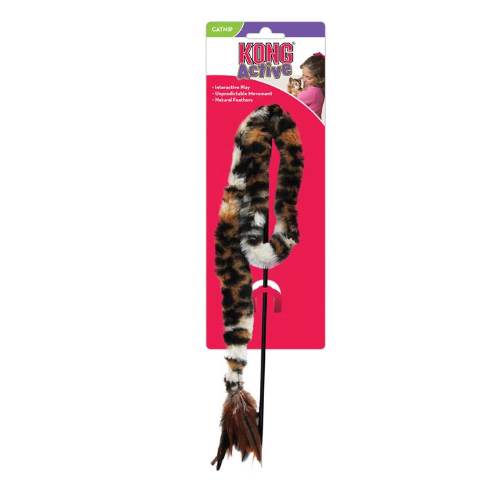 3 x KONG Swizzle Bird Cat Teaser Wand