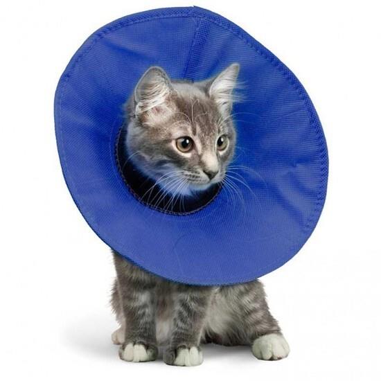3 x KONG EZ Soft Elizabethan Medical Collar for Cats & Small Dogs [Size: Small]