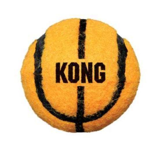 3 x KONG Sport Tennis Balls Dog Toys in Assorted Sport Codes - 2 pack Large
