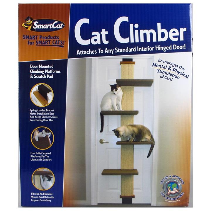 SmartCat Multi-Level Over-the-door Cat Climber Scratch Tower