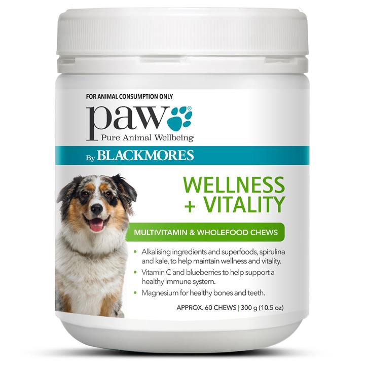PAW Wellness & Vitality Multivitamin Chews for Dogs 300g