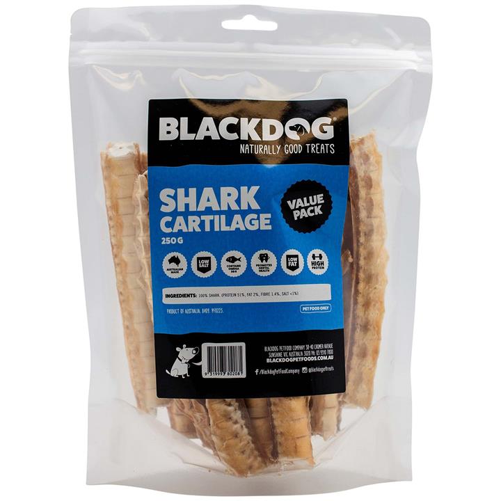 Black Dog Australia Natural Shark Cartilage Dog Treats 250g