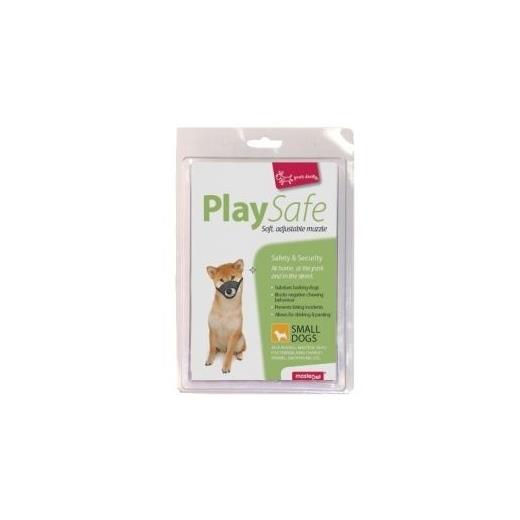 Yours Droolly "Play Safe" Soft Dog Muzzle [Size: Small]