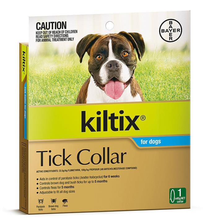 Kiltix Bay-O-Pet Tick Collar for Dogs