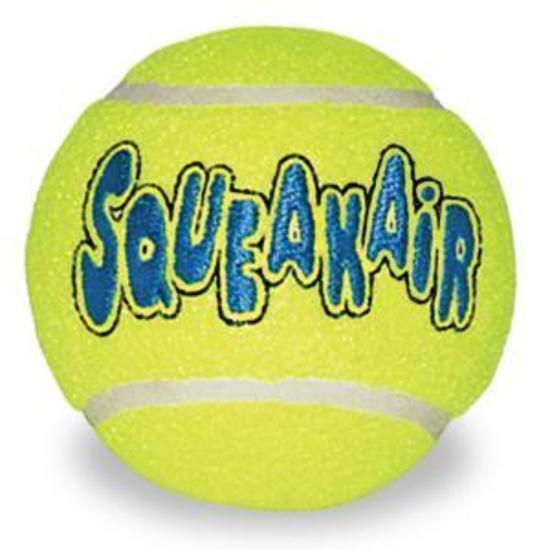 KONG AirDog Squeaker Non Abrasive Tennis Ball Dog Toy - Medium