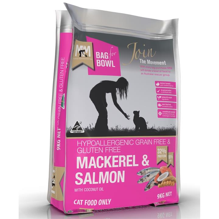 Meals for Meows Grain Free Mackerel & Salmon - Dry Cat Food - 9kg