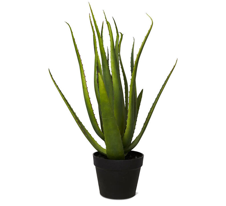 58Cm Artificial Aloe Vera Plant Green