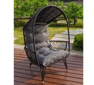 Bernice Outdoor Basket Chair Brown