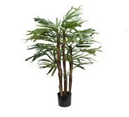 110Cm Rhapis Artificial Palm Tree Plant Green Small