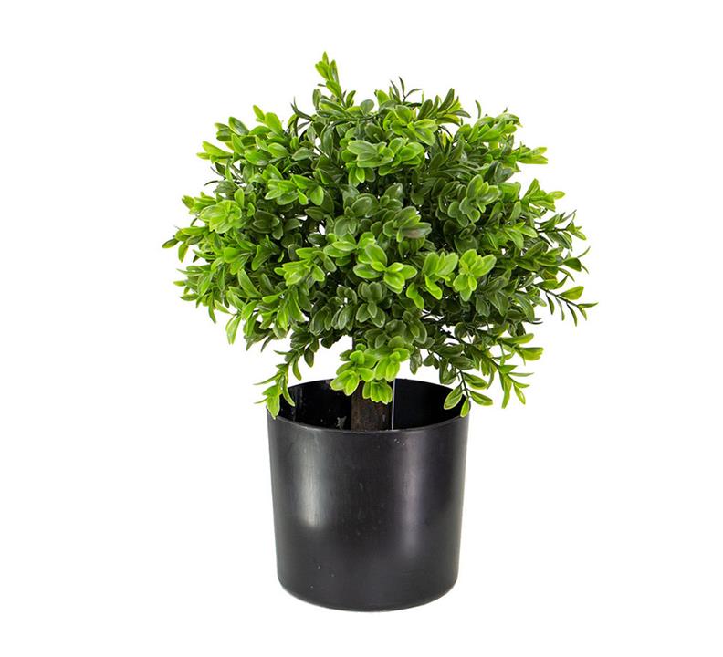 33Cm Boxwood Topiary Artificial Plant Green Small