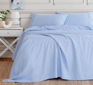 3000 Thread Count Bamboo Cooling King Sheet Set Blue