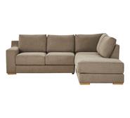 Adaptable 4 Seater Left Chaise Grey