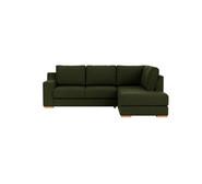 Adaptable 4 Seater Right Chaise Green