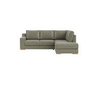 Adaptable 4 Seater Right Chaise Brown