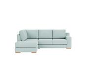 Adaptable 4 Seater Left Chaise Blue