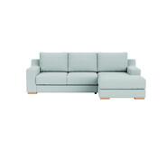Adaptable 3 Seater Right Chaise Blue