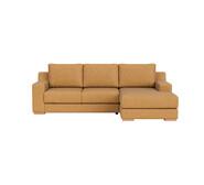 Adaptable 3 Seater Right Chaise Brown
