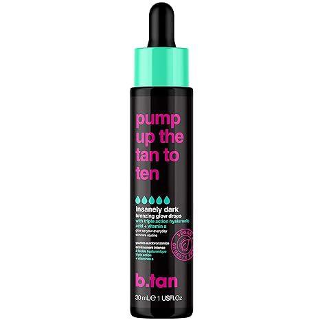 b.tan Pump Up The Tan To Ten Bronzing Drops 30ml