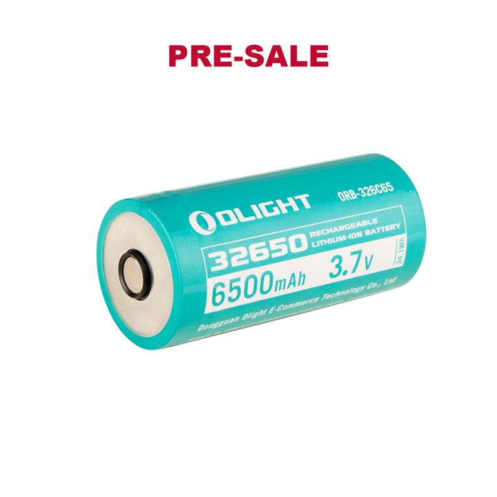 Olight 32650 6500mAh Rechargeable Lithium-ion Battery for Marauder Mini