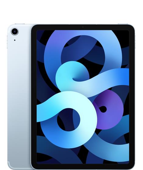 Apple iPad Air 4 (Cellular) - Certified Refurbished - 100% Australian Stock - Free 12-Month Warranty, 64GB / New / Sky Blue