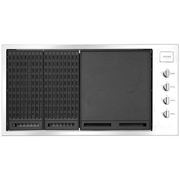 Artusi 4 Burner Built-in Gas BBQ - Stainless Steel