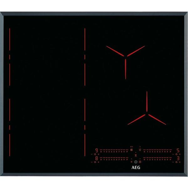 AEG 60cm 4 Zone Induction Cooktop - Pure Black