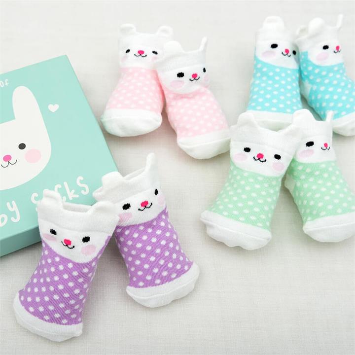 Bunny Baby Sock Set