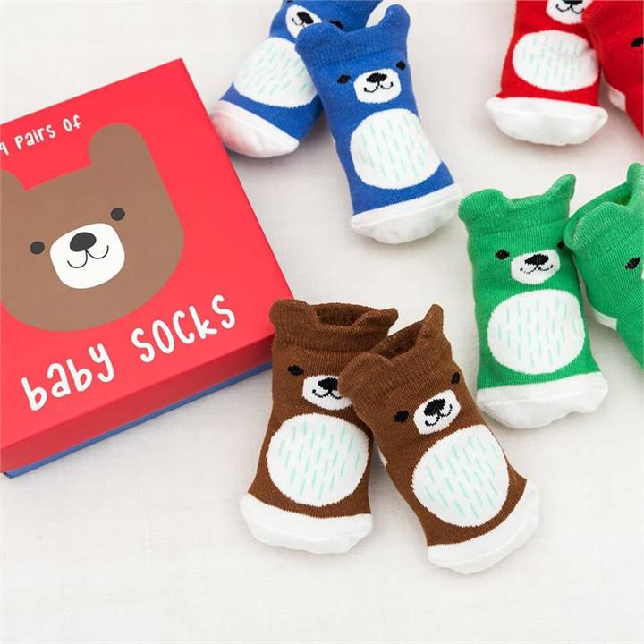 Bear Baby Sock Set
