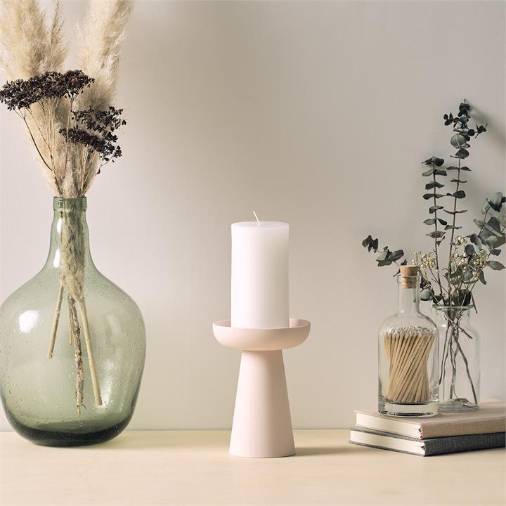 Aery Living Soft Pink Candle Holder