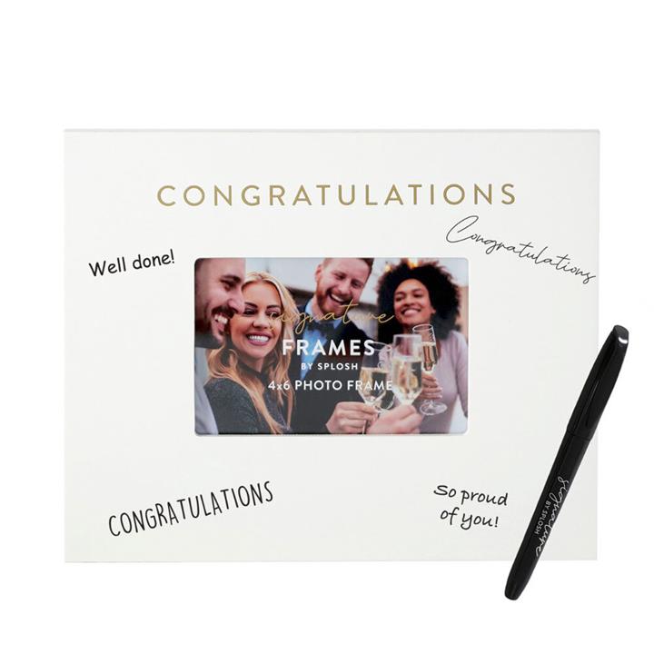 Congratulations Signature Frame