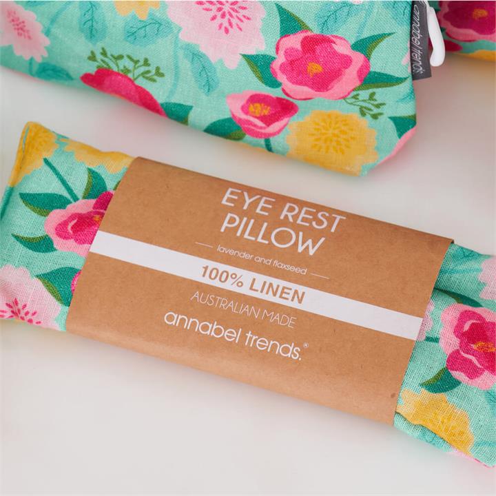 Mint Camellias Eye Rest Pillow