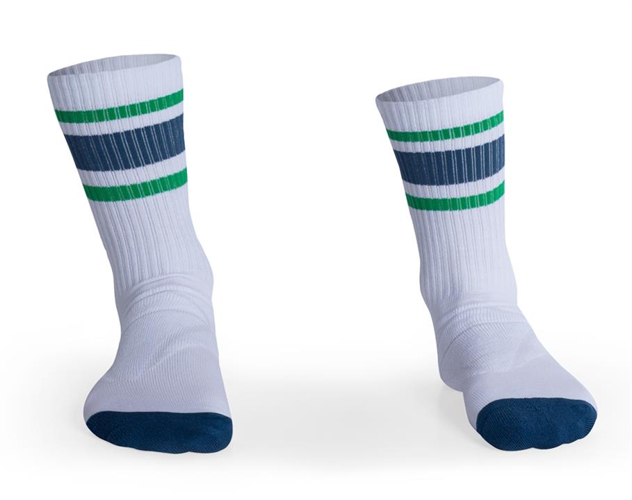 AB Classic Navy/Green Sock No Size
