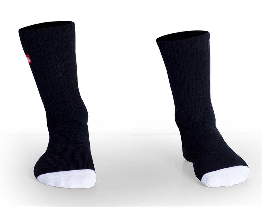 AB Embroided Socks Black Sock No Size