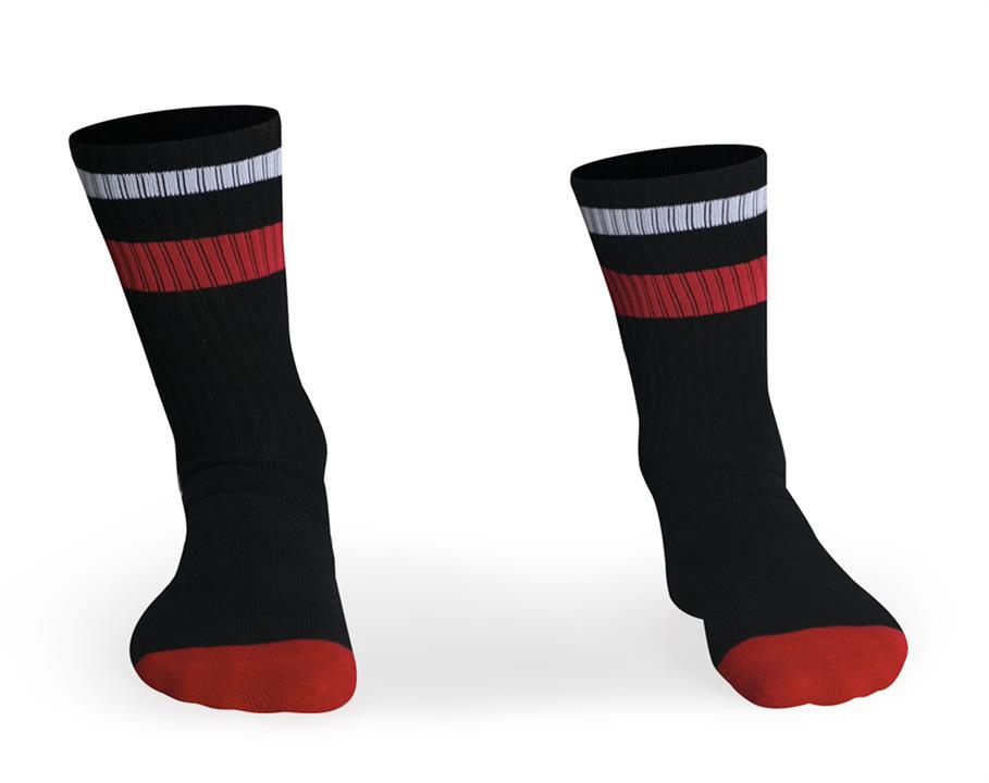 AB Phil Socks Black Red Socks No Size