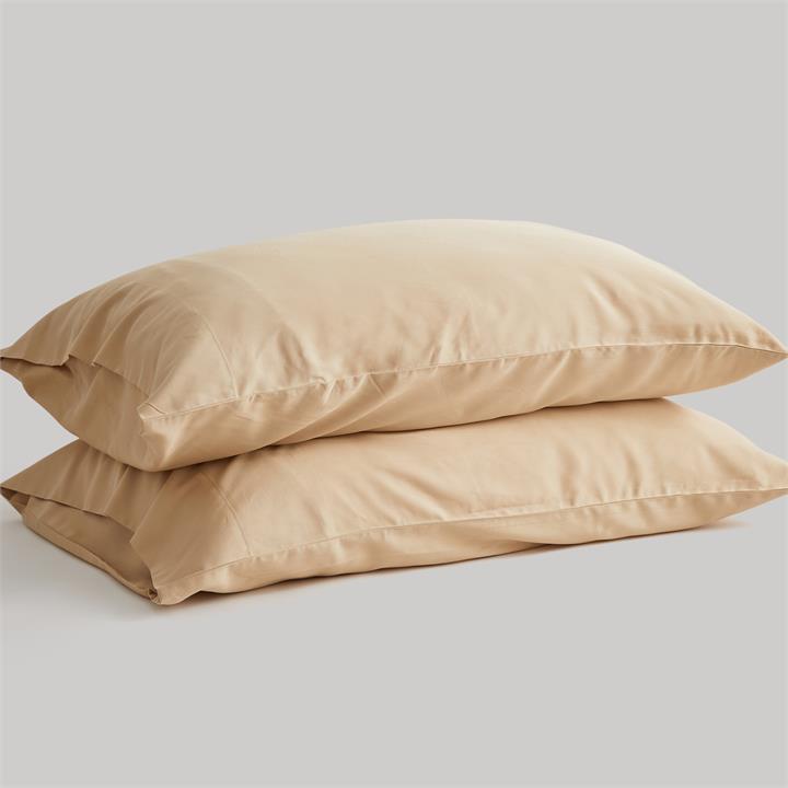 KING Bamboo Pillowcase Set - LATTE I Love Linen
