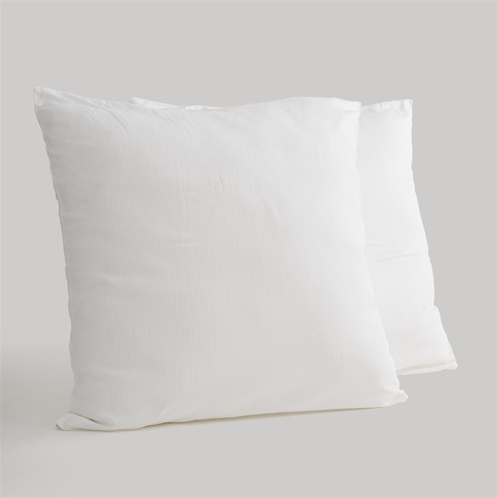 EURO Bamboo Pillowcase Set - WHITE I Love Linen