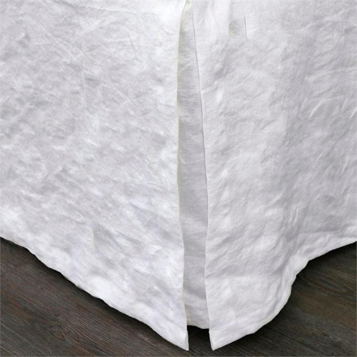 King Linen Valance in White I Love Linen