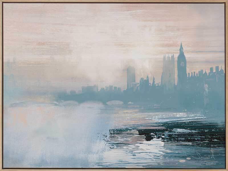 London View Canvas Art Print