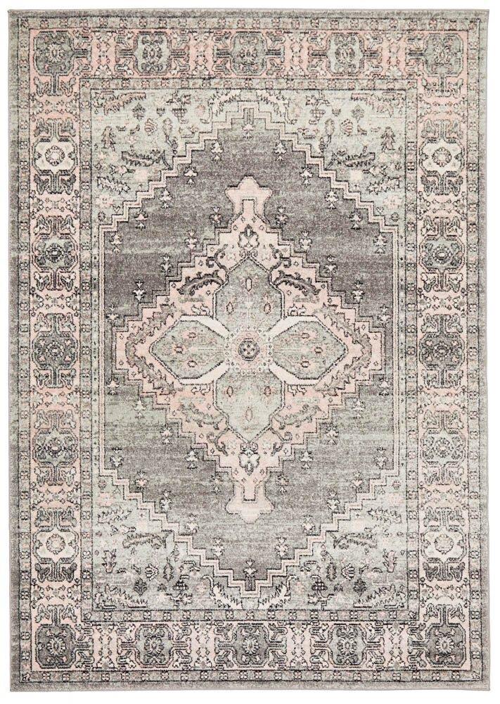 Avenue Grey Stain-Resistant Rug