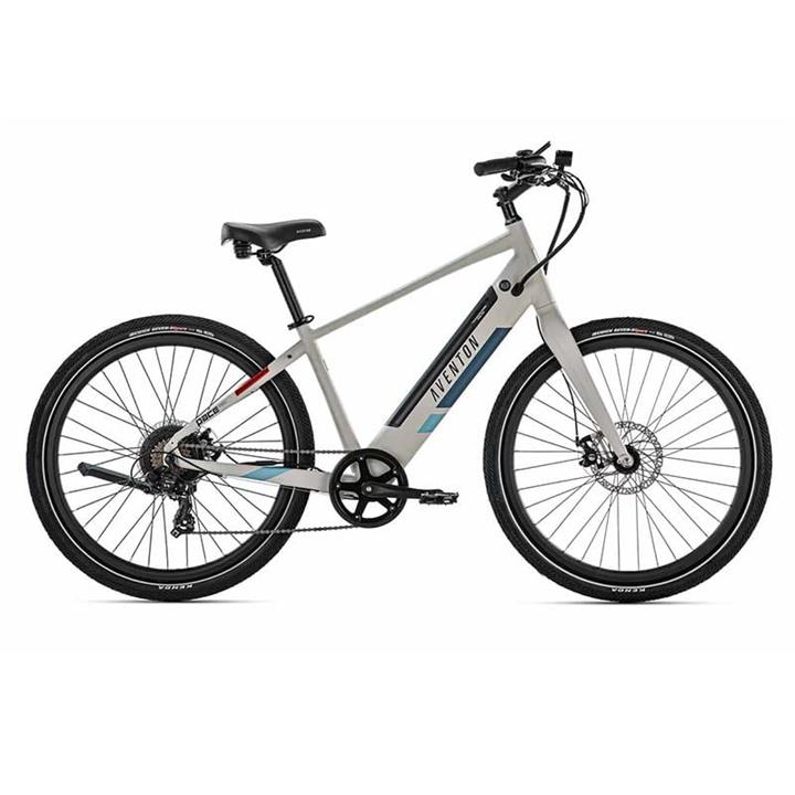 Aventon Pace 350.2 Step Over Electric Bike, Cloud Grey / Large