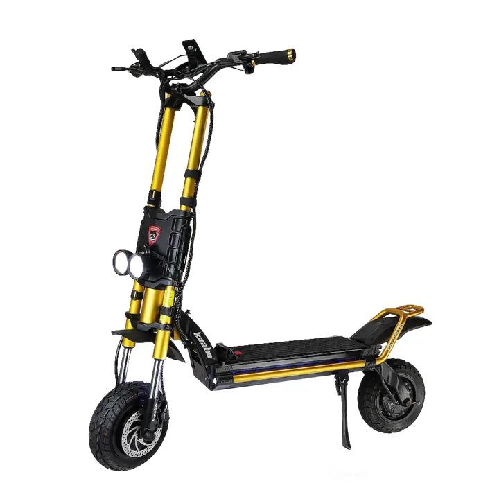 Kaabo Wolf King GTR Electric Scooter, Gold